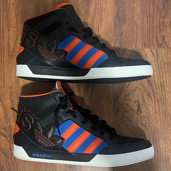 COPY - Three pairs of size 13 Adidas in mint condition old-school retro high top - Picture 11 of 16